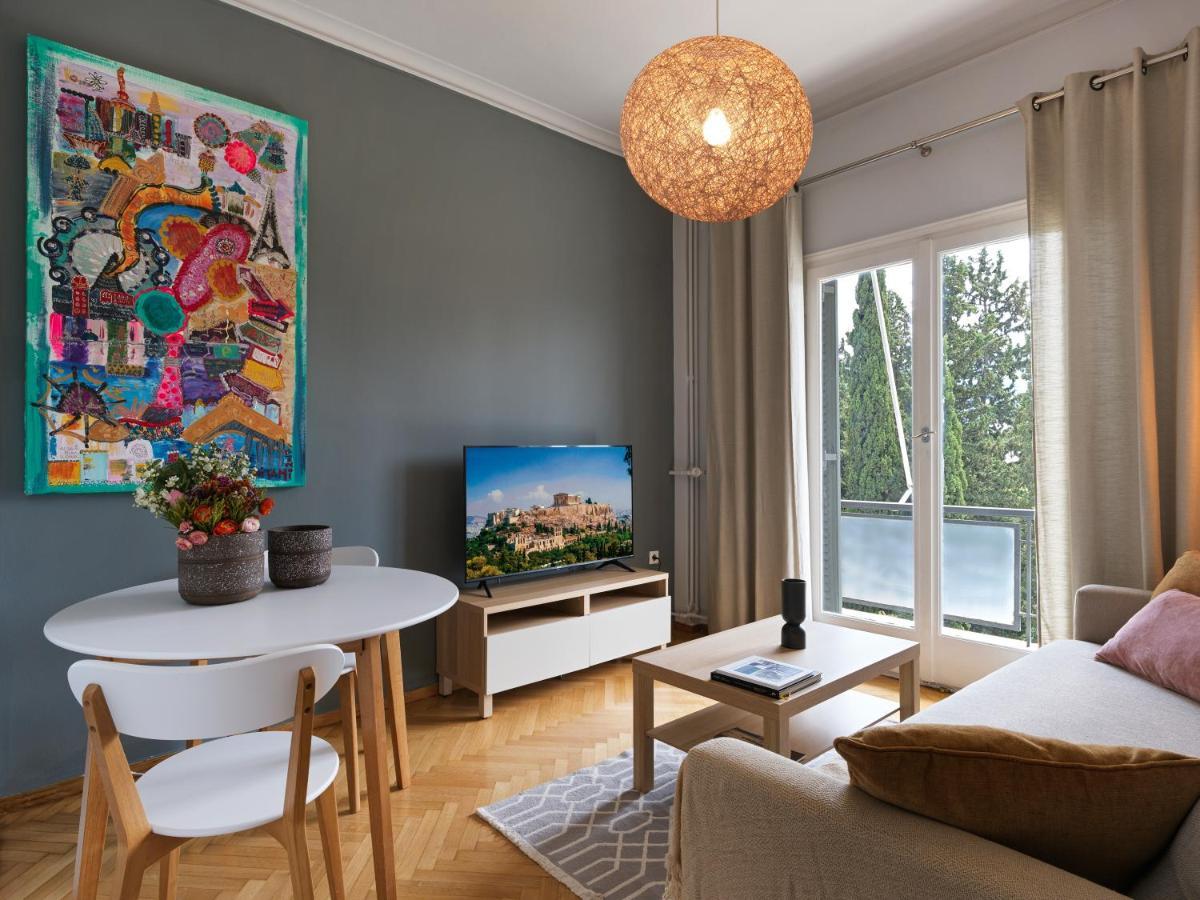 Beautiful Apartment In Kolonaki Aten Exteriör bild
